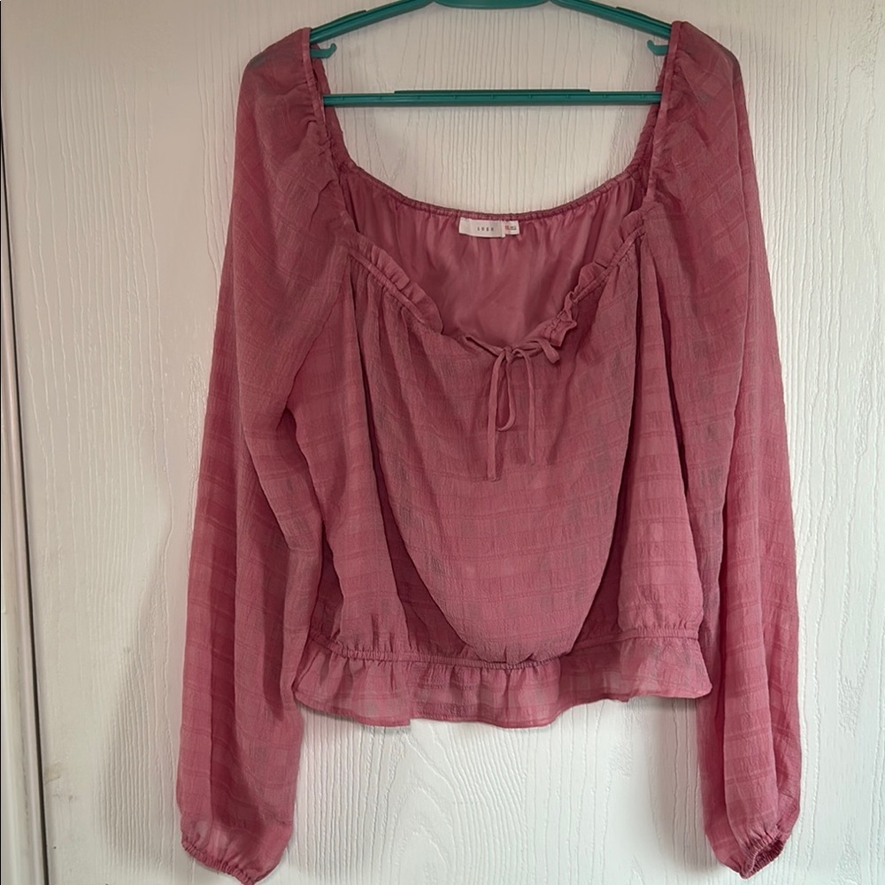 Elegant Pink Women's Top